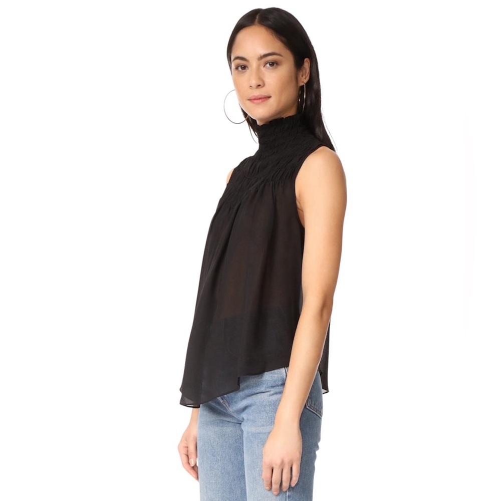 Frame Black Tank Top | Large